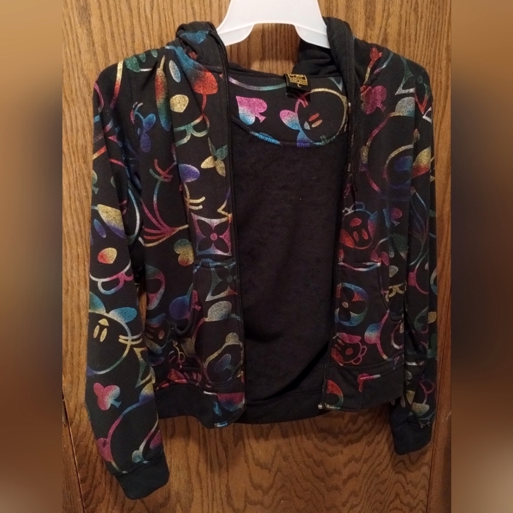 Rainbow Animal and Flower Hoodie